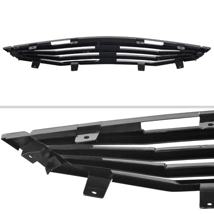 2008-2010 Honda Accord Coupe Black ABS Mu Style Grille