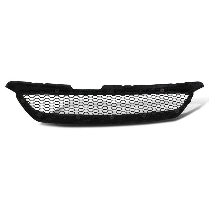 1998-2002 Honda Accord TR Style Black ABS Mesh Grille