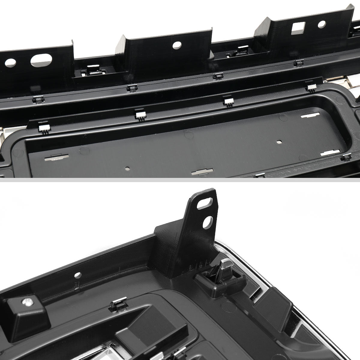 2017-2019 GMC Acadia Chrome Denali Style Mesh Front Upper Hood Grille