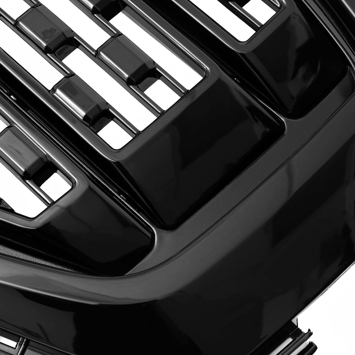 2017-2019 GMC Acadia Glossy Black Denali Style Mesh Front Upper Hood Grille