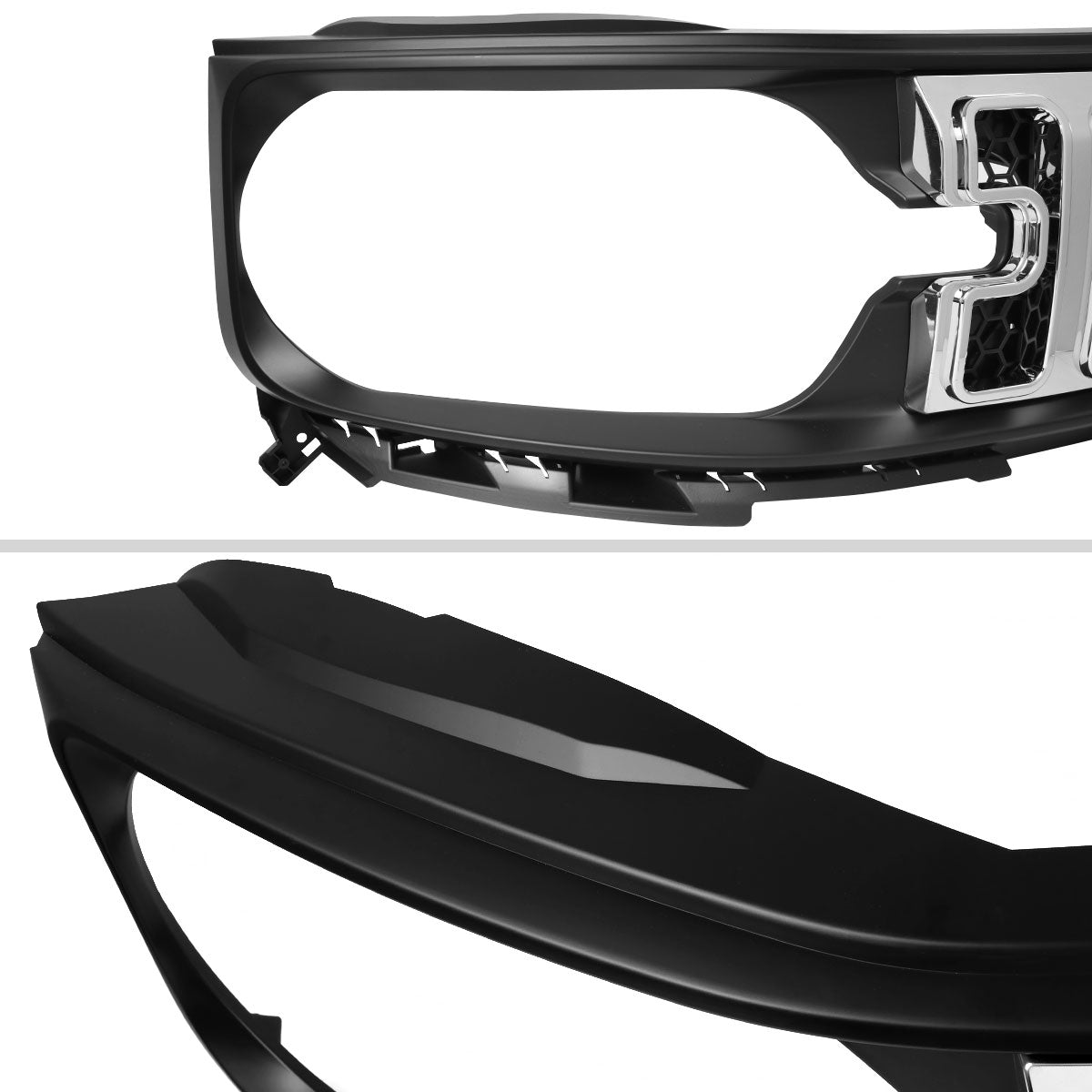 2021-2025 Ford Bronco Sport Chrome Mesh Hood Replacement Grille