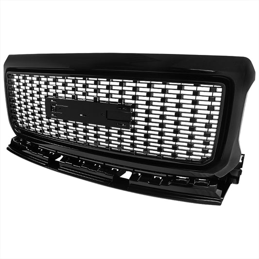 2015-2018 GMC Canyon Black ABS Front Hood Grille