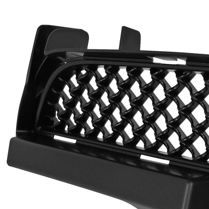 2011-2014 Dodge Charger Black ABS Front Lower Mesh Grille