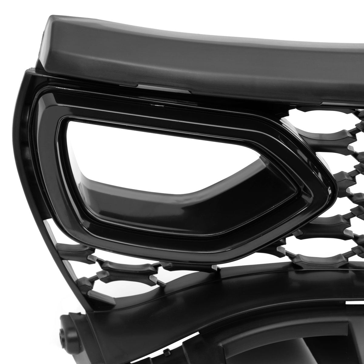 2015-2023 Dodge Charger SRT/RT/GT/Scat Pack Black Dual Snorkel Front Upper Grille