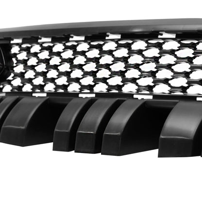 2015-2023 Dodge Charger SRT/RT/GT/Scat Pack Black Dual Snorkel Front Upper Grille