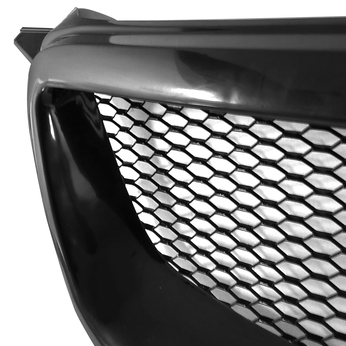 2003-2008 Toyota Corolla Black ABS Mesh Grille