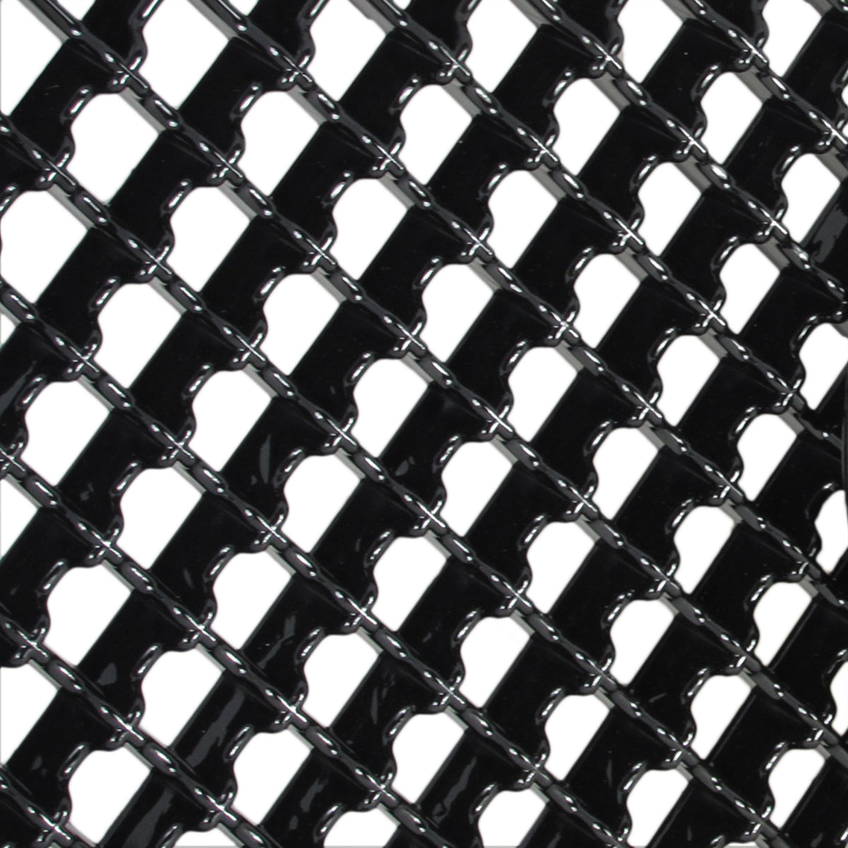 2003-2007 Cadillac CTS Glossy Black ABS Mesh Grille
