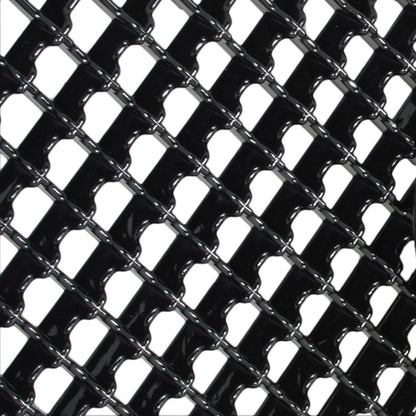 2003-2007 Cadillac CTS Glossy Black ABS Mesh Grille