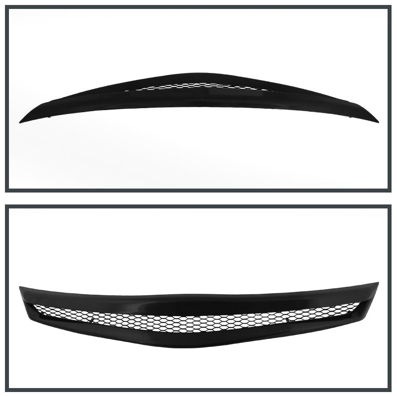 2006-2008 Honda Civic Coupe Si TR Style Black ABS Mesh Grille