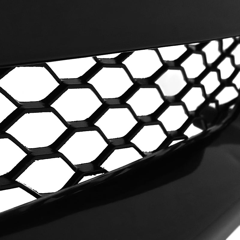 2006-2008 Honda Civic Coupe Si TR Style Black ABS Mesh Grille