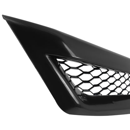 2006-2008 Honda Civic Coupe Si TR Style Black ABS Mesh Grille
