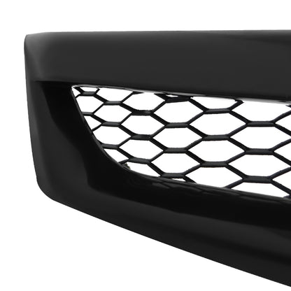 2006-2008 Honda Civic Coupe Si TR Style Black ABS Mesh Grille