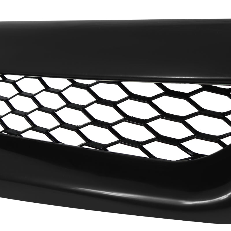 2006-2008 Honda Civic Coupe Si TR Style Black ABS Mesh Grille