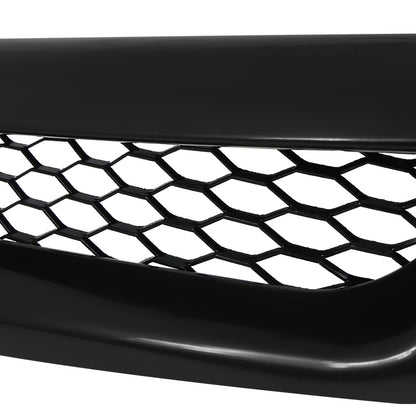 2006-2008 Honda Civic Coupe Si TR Style Black ABS Mesh Grille