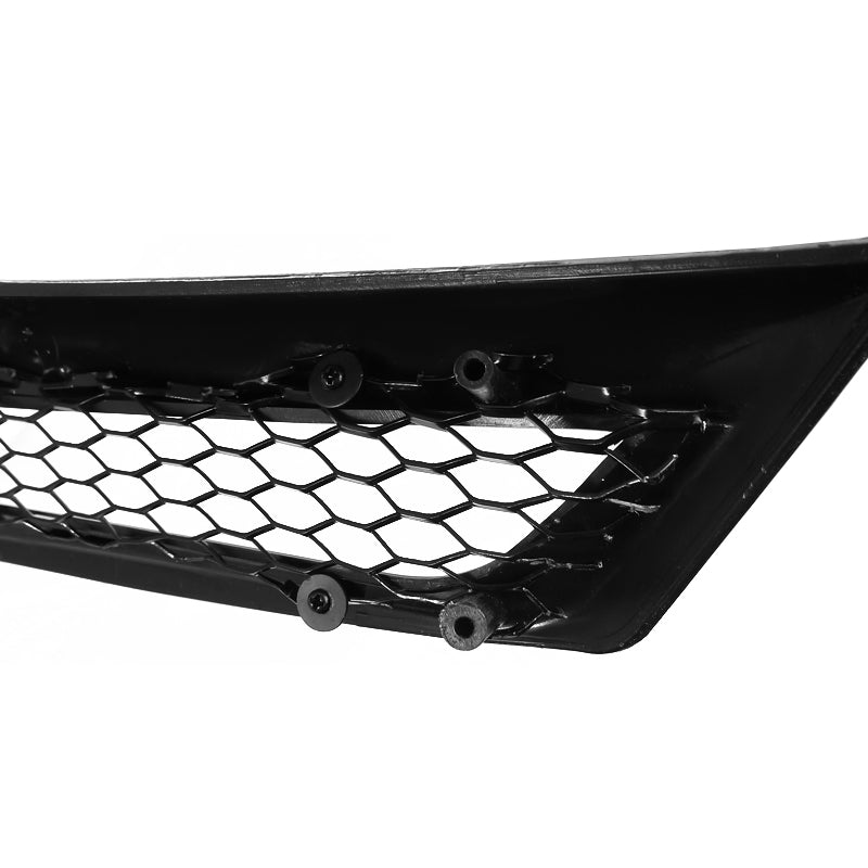 2006-2008 Honda Civic Coupe Si TR Style Black ABS Mesh Grille