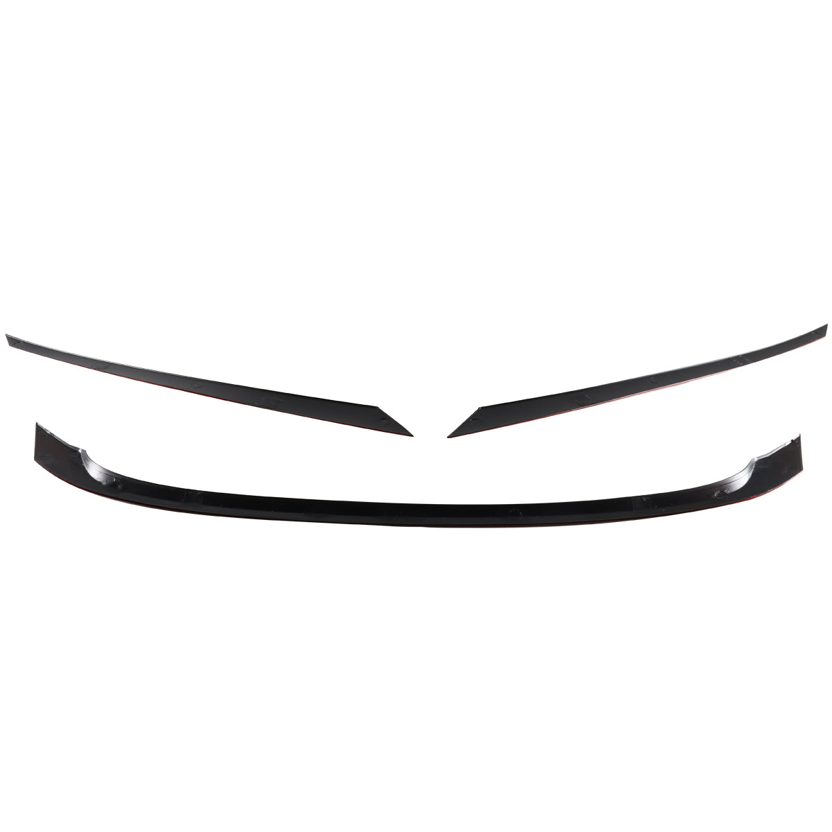 2016-2021 Honda Civic FK8 Red ABS Grille Trim Covers
