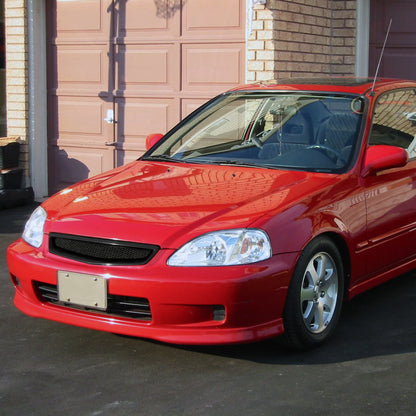 1999-2000 Honda Civic Black ABS Mesh Grille