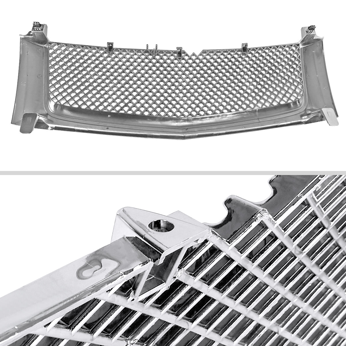 2002-2006 Cadillac Escalade Chrome ABS Mesh Grille
