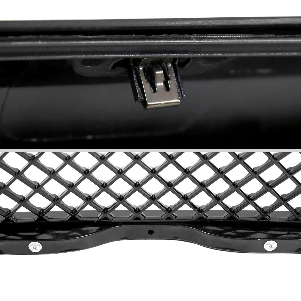 2009-2014 Ford F-150 Glossy Black ABS Mesh Grille