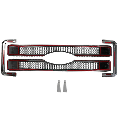 2011-2016 Ford F-250/F-350/F-450/F-550 SuperDuty Platinum Style Chrome ABS Grille Overlay