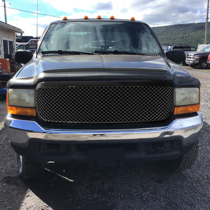 1999-2004 Ford F-250/F-350/Excursion Black ABS Mesh Grille