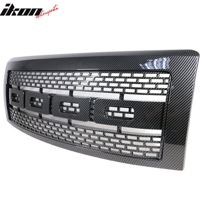 2009-2014 Ford F150 R Front Bumper Hood Grille Mesh Hood Guard ABS