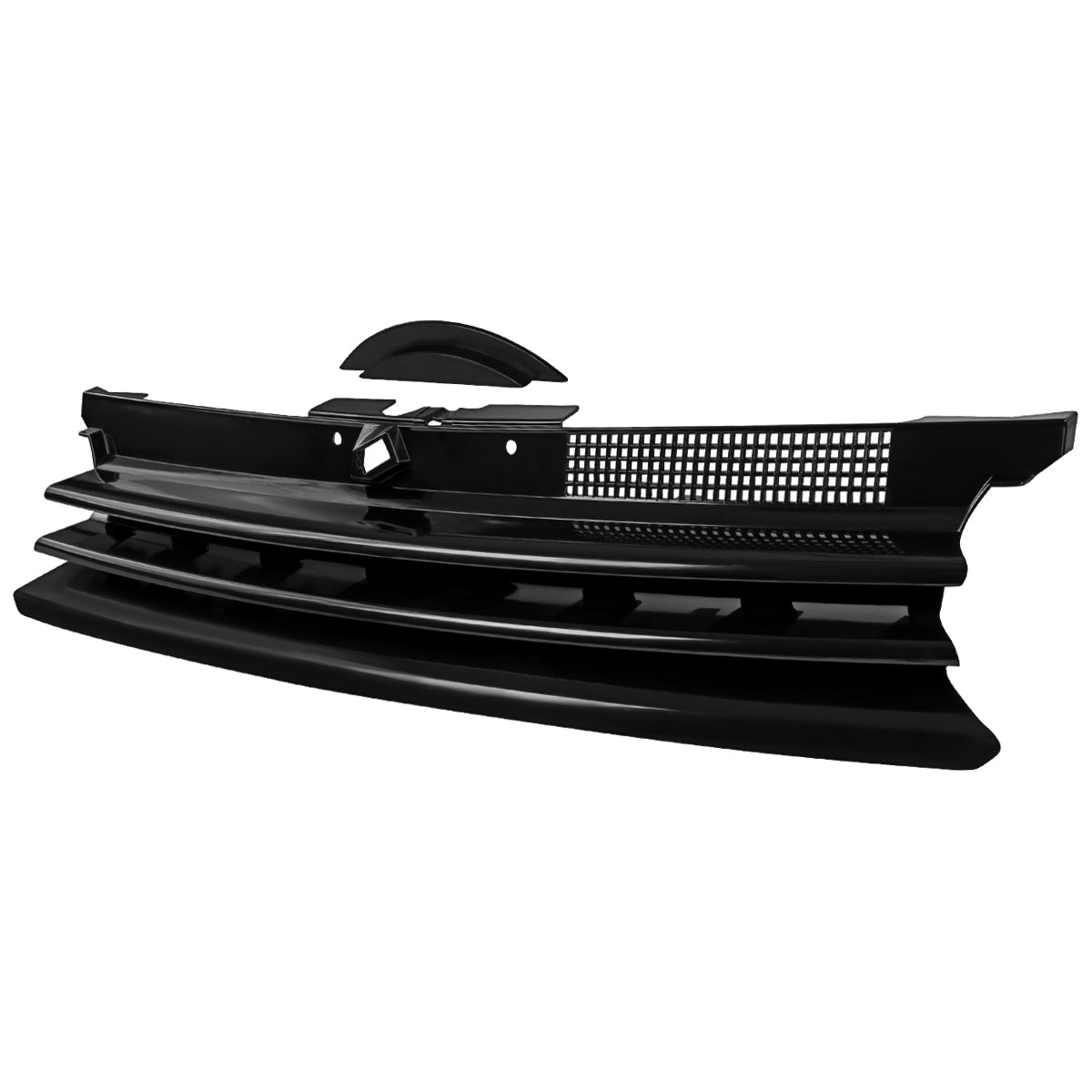 1999-2006 Volkswagen Golf/GTI/R32 Mk4 Glossy Black ABS Horizontal Style Grille