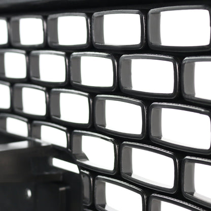 2014-2015 GMC Sierra 1500 Glossy Black ABS Denali Style Square Mesh Grille