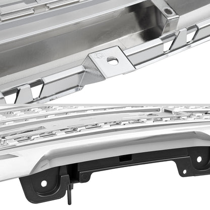 2016-2018 GMC Sierra 1500 Chrome Mesh Denali Style Hood Replacement Grille