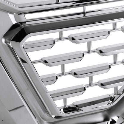 2019-2021 GMC Sierra 1500 Chrome Denali Style Mesh Front Upper Hood Grille
