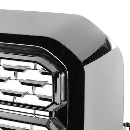 2019-2021 GMC Sierra 1500 Chrome Denali Style Mesh Front Upper Hood Grille