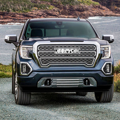 2019-2021 GMC Sierra 1500 Chrome Denali Style Mesh Front Upper Hood Grille