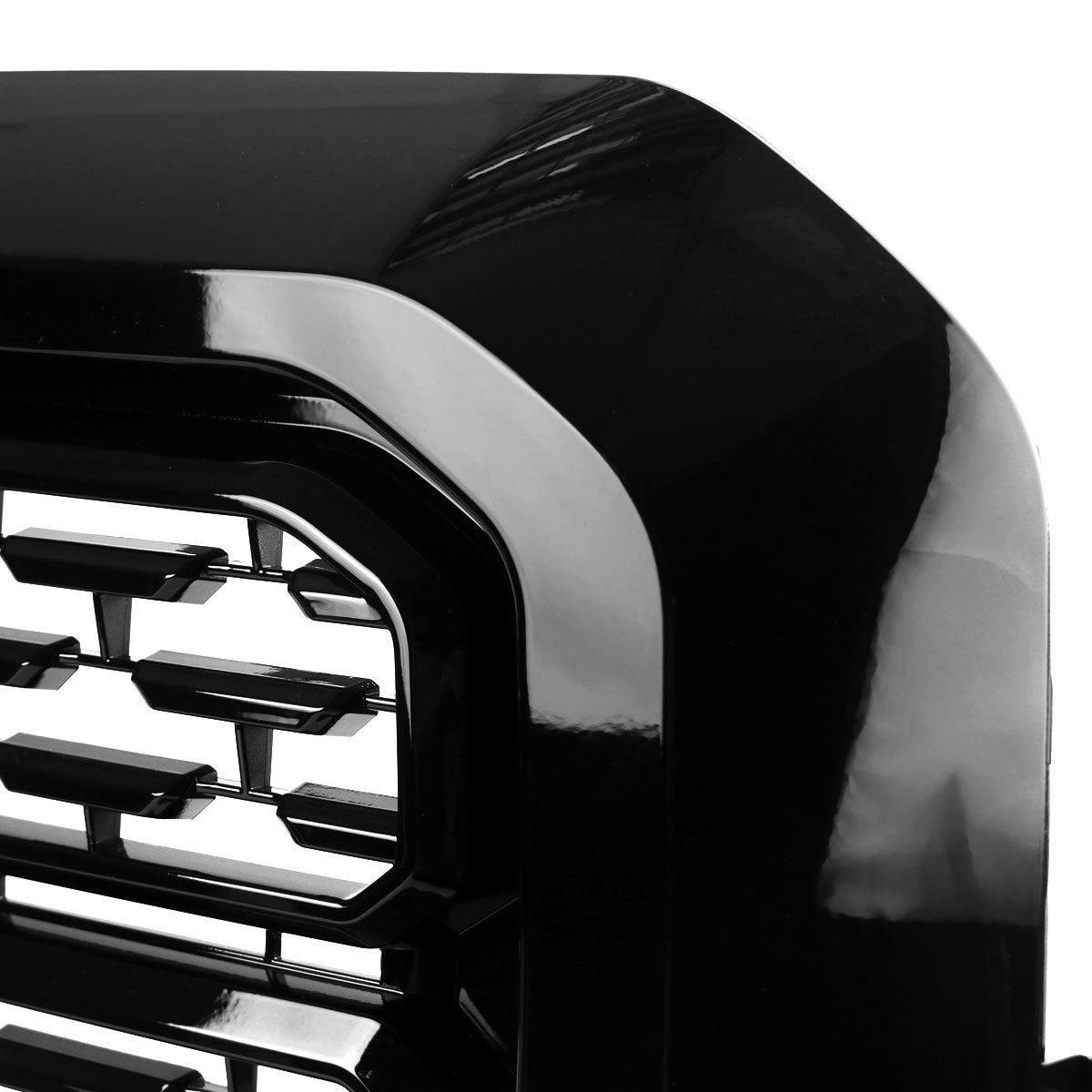 2019-2021 GMC Sierra 1500 Matte Black Denali Style Mesh Front Upper Hood Grille