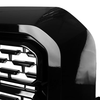 2019-2021 GMC Sierra 1500 Matte Black Denali Style Mesh Front Upper Hood Grille
