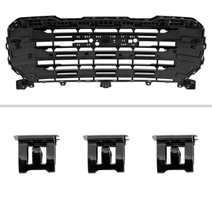 2022-2025 GMC Sierra 1500 Chrome SLE Style Mesh Front Upper Hood Grille