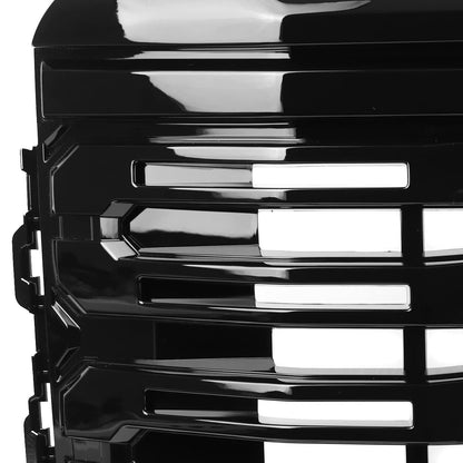 2022-2025 GMC Sierra 1500 Glossy Black Denali Style Front Upper Mesh Hood Grille