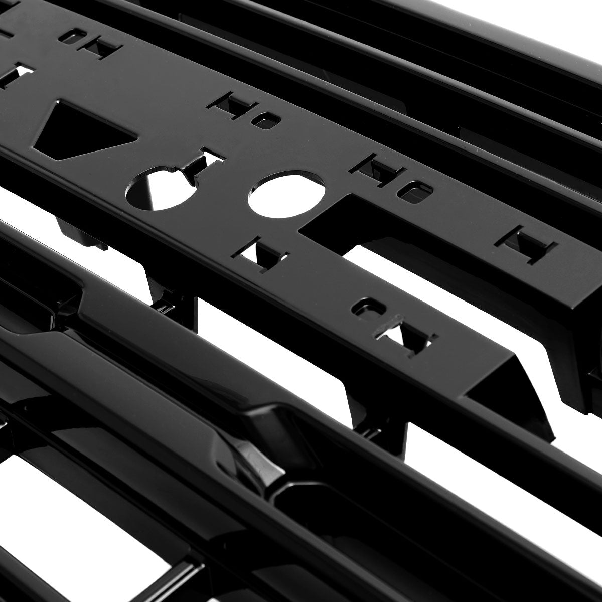 2022-2025 GMC Sierra 1500 Glossy Black SLE Style Mesh Front Upper Hood Grille