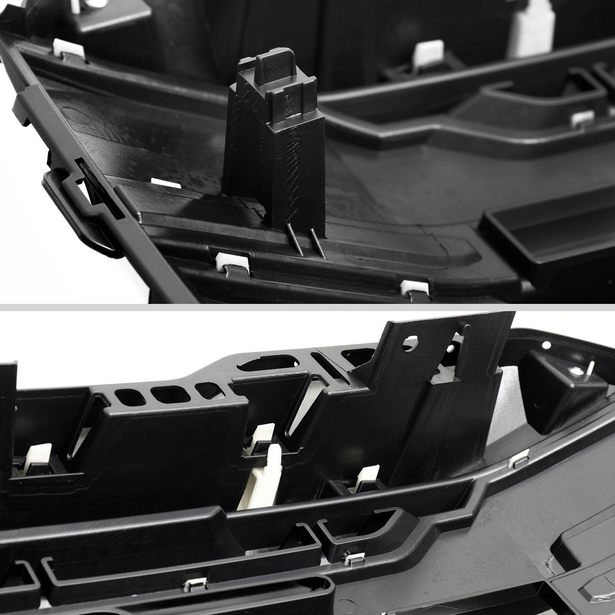 2022-2025 GMC Sierra 1500 Glossy Black SLE Style Mesh Front Upper Hood Grille