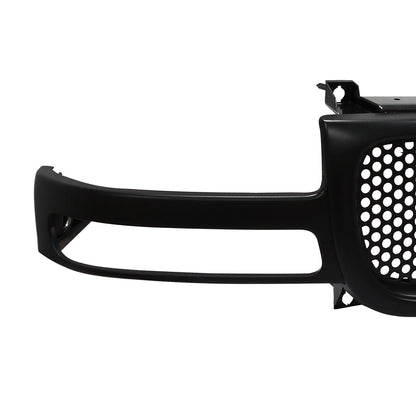 1999-2002 GMC Sierra 1500 2500LD/ 2000-2006 Yukon + XL Black ABS Round Hole Mesh Grille