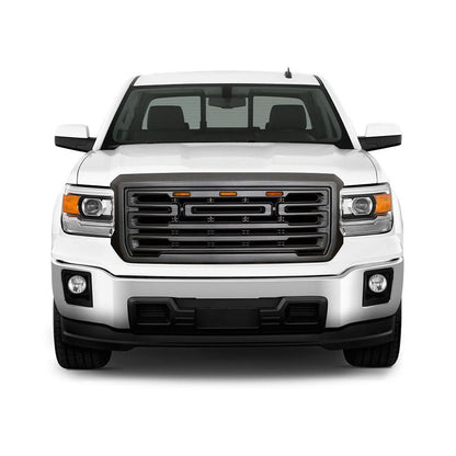 2014-2015 GMC Sierra 1500 Front Bumper Hood Grille Guard Grill