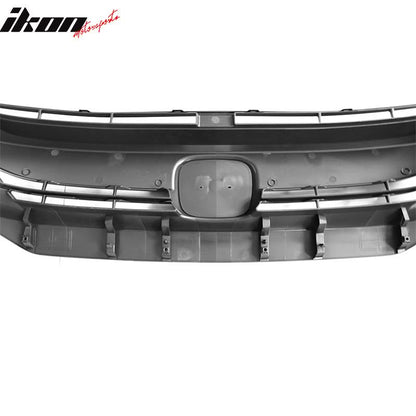 2016-2021 Honda Civic 10th OEM Matte Black Front Bumper Hood Grille