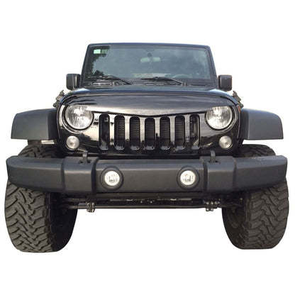 2007-2018 Jeep Wrangler JK JKU Angry Bird V1 Front Hood Grille ABS