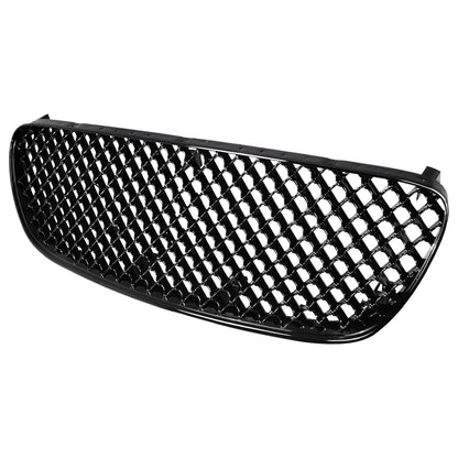2002-2003 Nissan Maxima Glossy Black ABS Mesh Grille