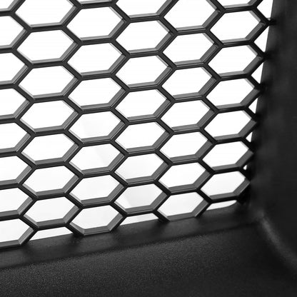 2015-2017 Ford Mustang Black ABS Mesh Grille w/ Dual Integrated LED Bar