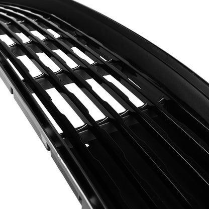 2015-2017 Ford Mustang Black ABS California Edition Style Upper & Lower Grille - 2PC