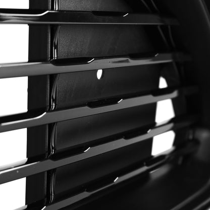 2015-2017 Ford Mustang Black ABS California Edition Style Upper & Lower Grille - 2PC