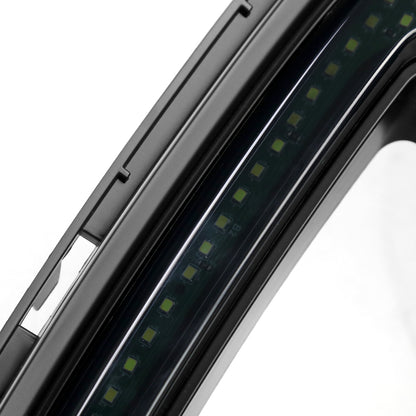 2018-2023 Ford Mustang Shark Style Hood Grille w/ 3D Smoked Lens LED Turn Signal Lights