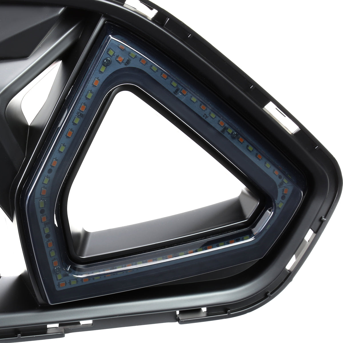 2018-2023 Ford Mustang Shark Style Hood Grille w/ Sequential LED Turn Signal Lights