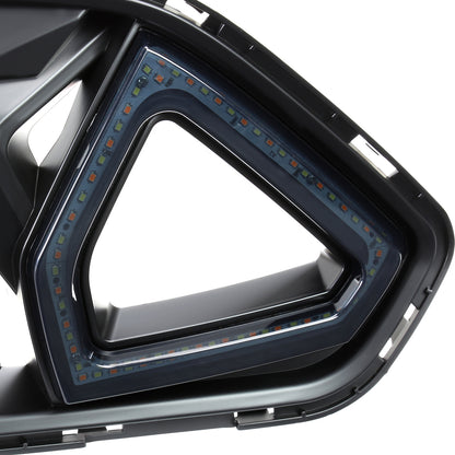 2018-2023 Ford Mustang Shark Style Hood Grille w/ Sequential LED Turn Signal Lights