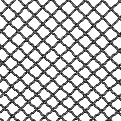 2002-2005 Dodge RAM 1500/ 2003-2005 RAM 2500/3500 Glossy Black 1PC Rivet Mesh Style Front Grille